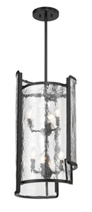 Six Light Foyer Pendant<br /><span style="color:#4AB0CE;">Entrega: 2-3 semanas en USA</span><br /><span style="color:#4AB0CE;font-size:60%;">PREGUNTE POR ENTREGA EN PANAMA</span><br />Collection: Bella Collina<br />Finish: Coal