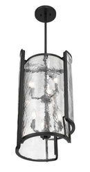 Six Light Foyer Pendant<br /><span style="color:#4AB0CE;">Entrega: 15-16 semanas en USA</span><br /><span style="color:#4AB0CE;font-size:60%;">PREGUNTE POR ENTREGA EN PANAMA</span><br />Collection: Bella Collina<br />Finish: Coal