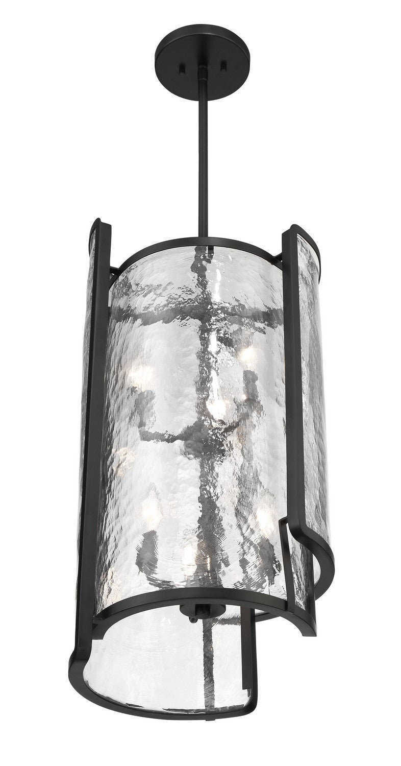 Six Light Foyer Pendant<br /><span style="color:#4AB0CE;">Entrega: 4-10 dias en USA</span><br /><span style="color:#4AB0CE;font-size:60%;">PREGUNTE POR ENTREGA EN PANAMA</span><br />Collection: Bella Collina<br />Finish: Coal