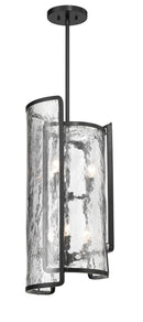 Six Light Foyer Pendant<br /><span style="color:#4AB0CE;">Entrega: 6-7 semanas en USA</span><br /><span style="color:#4AB0CE;font-size:60%;">PREGUNTE POR ENTREGA EN PANAMA</span><br />Collection: Bella Collina<br />Finish: Coal