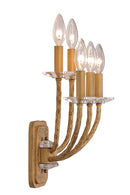Minka-Lavery - 5285-788 - Five Light Wall Sconce - Atella - Ashen Gold