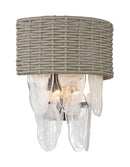 Four Light Wall Sconce<br /><span style="color:#4AB0CE;">Entrega: 4-10 dias en USA</span><br /><span style="color:#4AB0CE;font-size:60%;">PREGUNTE POR ENTREGA EN PANAMA</span><br />Collection: Breakers Isle<br />Finish: Coal Black