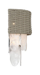 Minka-Lavery - 5295-66A - Four Light Wall Sconce - Breakers Isle - Coal Black