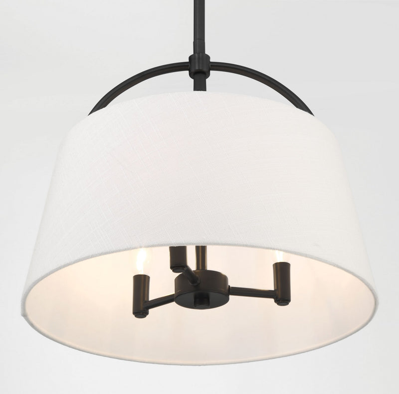 Minka-Lavery - 5395-66A - Three Light Island Pendant - Headington - Coal