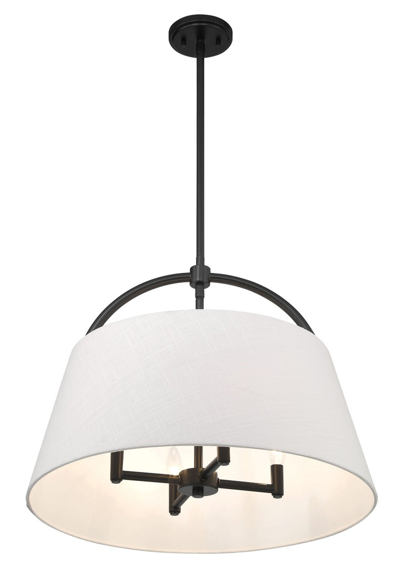 Four Light Island Pendant<br /><span style="color:#4AB0CE;">Entrega: 4-10 dias en USA</span><br /><span style="color:#4AB0CE;font-size:60%;">PREGUNTE POR ENTREGA EN PANAMA</span><br />Collection: Headington<br />Finish: Coal