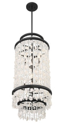 Six Light Foyer Pendant<br /><span style="color:#4AB0CE;">Entrega: 4-10 dias en USA</span><br /><span style="color:#4AB0CE;font-size:60%;">PREGUNTE POR ENTREGA EN PANAMA</span><br />Collection: Shimmering Elegance<br />Finish: Sand Coal