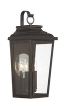 Two Light Pocket Lantern<br /><span style="color:#4AB0CE;">Entrega: 4-10 dias en USA</span><br /><span style="color:#4AB0CE;font-size:60%;">PREGUNTE POR ENTREGA EN PANAMA</span><br />Collection: Irvington Manor<br />Finish: Chelesa Bronze
