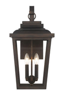 Four Light Wall Mount<br /><span style="color:#4AB0CE;">Entrega: 16-17 semanas en USA</span><br /><span style="color:#4AB0CE;font-size:60%;">PREGUNTE POR ENTREGA EN PANAMA</span><br />Collection: Irvington Manor<br />Finish: Chelesa Bronze