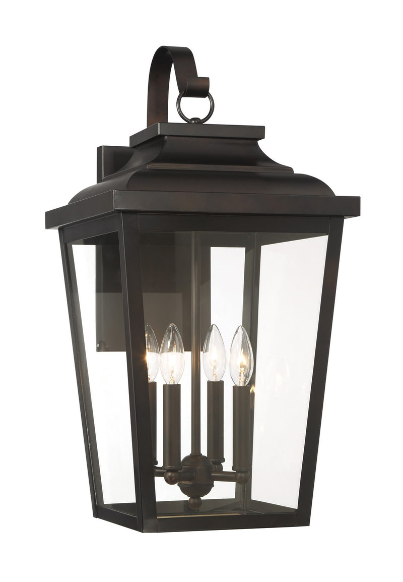 Four Light Wall Mount<br /><span style="color:#4AB0CE;">Entrega: 2-3 semanas en USA</span><br /><span style="color:#4AB0CE;font-size:60%;">PREGUNTE POR ENTREGA EN PANAMA</span><br />Collection: Irvington Manor<br />Finish: Chelesa Bronze
