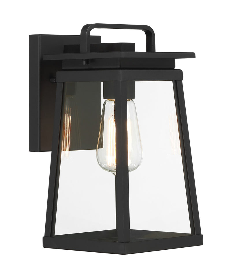 One Light Outdoor Wall Mount<br /><span style="color:#4AB0CE;">Entrega: 4-10 dias en USA</span><br /><span style="color:#4AB0CE;font-size:60%;">PREGUNTE POR ENTREGA EN PANAMA</span><br />Collection: Isla Vista<br />Finish: Coal