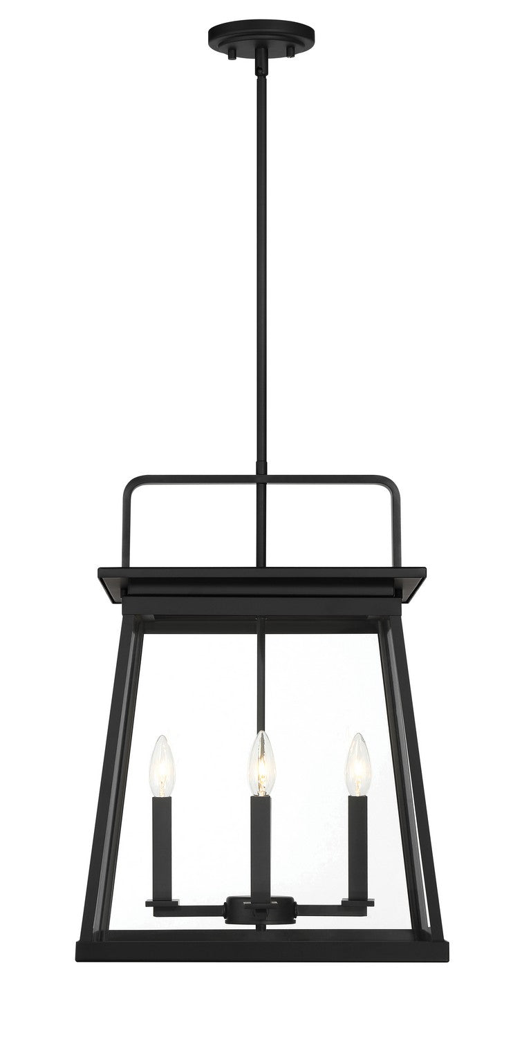 Four Light Outdoor Hanging Lantern<br /><span style="color:#4AB0CE;">Entrega: 4-10 dias en USA</span><br /><span style="color:#4AB0CE;font-size:60%;">PREGUNTE POR ENTREGA EN PANAMA</span><br />Collection: Isla Vista<br />Finish: Coal