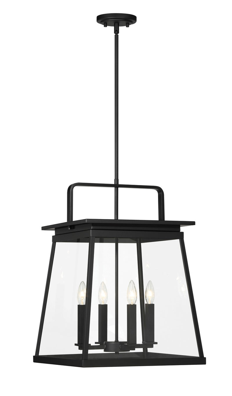 Four Light Outdoor Hanging Lantern<br /><span style="color:#4AB0CE;">Entrega: 4-10 dias en USA</span><br /><span style="color:#4AB0CE;font-size:60%;">PREGUNTE POR ENTREGA EN PANAMA</span><br />Collection: Isla Vista<br />Finish: Coal