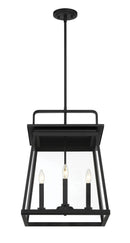 Minka-Lavery - 73216-66A - Four Light Outdoor Hanging Lantern - Isla Vista - Coal