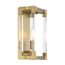 One Light Wall Sconce<br /><span style="color:#4AB0CE;">Entrega: 4-10 dias en USA</span><br /><span style="color:#4AB0CE;font-size:60%;">PREGUNTE POR ENTREGA EN PANAMA</span><br />Collection: Oro District<br />Finish: Soft Brass