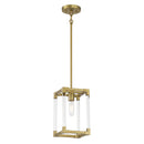 One Light Mini Pendant<br /><span style="color:#4AB0CE;">Entrega: 4-10 dias en USA</span><br /><span style="color:#4AB0CE;font-size:60%;">PREGUNTE POR ENTREGA EN PANAMA</span><br />Collection: Oro District<br />Finish: Soft Brass
