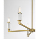 Five Light Chandelier<br /><span style="color:#4AB0CE;">Entrega: 4-10 dias en USA</span><br /><span style="color:#4AB0CE;font-size:60%;">PREGUNTE POR ENTREGA EN PANAMA</span><br />Collection: Oro District<br />Finish: Soft Brass