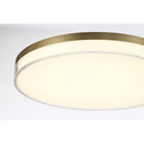 LED Flush Mount<br /><span style="color:#4AB0CE;">Entrega: 4-10 dias en USA</span><br /><span style="color:#4AB0CE;font-size:60%;">PREGUNTE POR ENTREGA EN PANAMA</span><br />Collection: Flush Mount<br />Finish: Ashen Brass