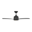 Visual Comfort Fan - 3AVLCR44MBKD - 44" Ceiling Fan - Avila Coastal 44 LED - Midnight Black