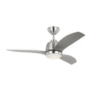 44" Ceiling Fan<br /><span style="color:#4AB0CE;">Entrega: 4-10 dias en USA</span><br /><span style="color:#4AB0CE;font-size:60%;">PREGUNTE POR ENTREGA EN PANAMA</span><br />Collection: Avila 44 LED<br />Finish: Brushed Steel