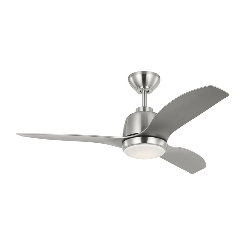 44"Ceiling Fan<br /><span style="color:#4AB0CE;">Entrega: 4-10 dias en USA</span><br /><span style="color:#4AB0CE;font-size:60%;">PREGUNTE POR ENTREGA EN PANAMA</span><br />Collection: Avila<br />Finish: Brushed Steel