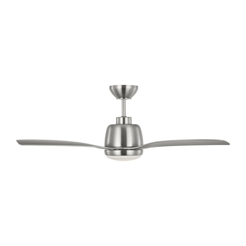 Visual Comfort Fan - 3AVLR44BSD - 44"Ceiling Fan - Avila - Brushed Steel