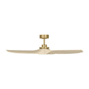 Visual Comfort Fan - 3CLNSM52BBSWWO - 52" Ceiling Fan - Collins Smart 52 - Burnished Brass