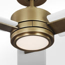 Visual Comfort Fan - 3HASM56HABD - 56" Ceiling Fan - Harris Smart 56 LED - Hand Rubbed Antique Brass