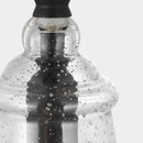 One Light Mini Pendant<br /><span style="color:#4AB0CE;">Entrega: 4-10 dias en USA</span><br /><span style="color:#4AB0CE;font-size:60%;">PREGUNTE POR ENTREGA EN PANAMA</span><br />Collection: Loras<br />Finish: Midnight Black