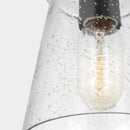 Generation Lighting - P1449MBK - One Light Mini Pendant - Loras - Midnight Black