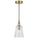 One Light Mini Pendant<br /><span style="color:#4AB0CE;">Entrega: 4-10 dias en USA</span><br /><span style="color:#4AB0CE;font-size:60%;">PREGUNTE POR ENTREGA EN PANAMA</span><br />Collection: Loras<br />Finish: Satin Brass