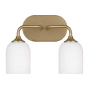 Generation Lighting - GLV1022SB - Two Light Vanity - Emile - Satin Bronze