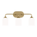 Generation Lighting - GLV1023SB - Three Light Vanity - Emile - Satin Bronze