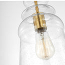 Generation Lighting - 6536901-848 - One Light Pendant - Kea - Satin Brass