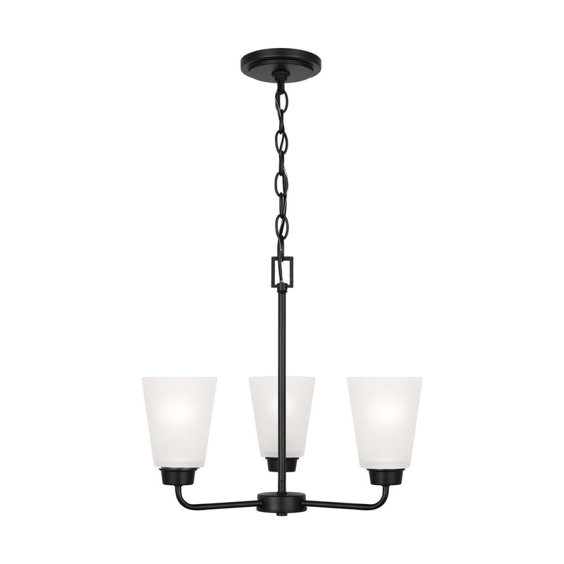 Three Light Chandelier<br /><span style="color:#4AB0CE;">Entrega: 4-10 dias en USA</span><br /><span style="color:#4AB0CE;font-size:60%;">PREGUNTE POR ENTREGA EN PANAMA</span><br />Collection: Kerrville<br />Finish: Midnight Black