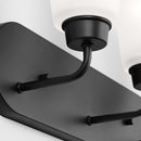 Generation Lighting - 4415203-112 - Three Light Wall / Bath - Kerrville - Midnight Black