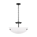 Two Light Semi-Flush Convertible Pendant<br /><span style="color:#4AB0CE;">Entrega: 4-10 dias en USA</span><br /><span style="color:#4AB0CE;font-size:60%;">PREGUNTE POR ENTREGA EN PANAMA</span><br />Collection: Kerrville<br />Finish: Midnight Black