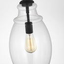 Generation Lighting - P1484MBK - One Light Pendant - Marino - Midnight Black
