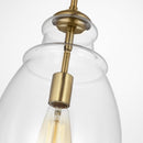 Generation Lighting - P1484SB - One Light Pendant - Marino - Satin Brass