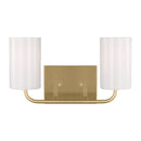 Generation Lighting - GLV1002SB - Two Light Vanity - Rhett - Satin Bronze