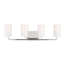 Generation Lighting - GLV1004CH - Four Light Vanity - Rhett - Chrome