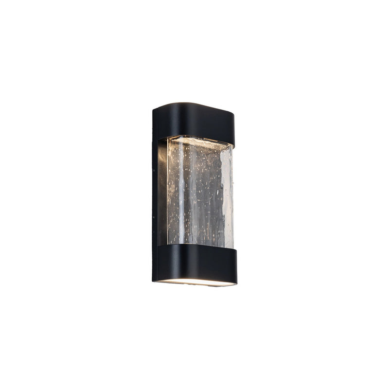 LED Exterior Wall Sconce<br /><span style="color:#4AB0CE;">Entrega: 4-10 dias en USA</span><br /><span style="color:#4AB0CE;font-size:60%;">PREGUNTE POR ENTREGA EN PANAMA</span><br />Collection: Moondew<br />Finish: Black