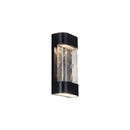LED Exterior Wall Sconce<br /><span style="color:#4AB0CE;">Entrega: 4-10 dias en USA</span><br /><span style="color:#4AB0CE;font-size:60%;">PREGUNTE POR ENTREGA EN PANAMA</span><br />Collection: Moondew<br />Finish: Black