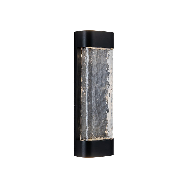 LED Exterior Wall Sconce<br /><span style="color:#4AB0CE;">Entrega: 4-10 dias en USA</span><br /><span style="color:#4AB0CE;font-size:60%;">PREGUNTE POR ENTREGA EN PANAMA</span><br />Collection: Moondew<br />Finish: Black