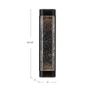 Kuzco Lighting - EW75724-BK - LED Exterior Wall Sconce - Moondew - Black