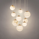 LED Pendant<br /><span style="color:#4AB0CE;">Entrega: 1-2 semanas en USA</span><br /><span style="color:#4AB0CE;font-size:60%;">PREGUNTE POR ENTREGA EN PANAMA</span><br />Collection: Pisces<br />Finish: Aged Brass
