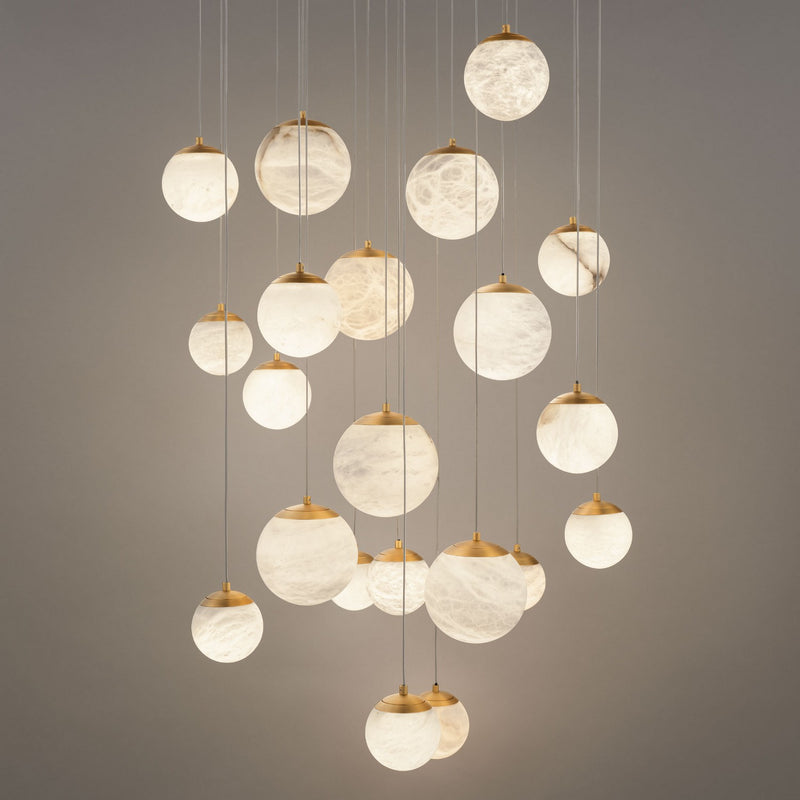 LED Pendant<br /><span style="color:#4AB0CE;">Entrega: 4-10 dias en USA</span><br /><span style="color:#4AB0CE;font-size:60%;">PREGUNTE POR ENTREGA EN PANAMA</span><br />Collection: Pisces<br />Finish: Aged Brass