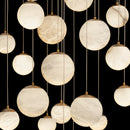 Modern Forms - PD-34421R-AB - LED Pendant - Pisces - Aged Brass