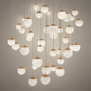 LED Pendant<br /><span style="color:#4AB0CE;">Entrega: 1-2 semanas en USA</span><br /><span style="color:#4AB0CE;font-size:60%;">PREGUNTE POR ENTREGA EN PANAMA</span><br />Collection: Pisces<br />Finish: Aged Brass