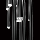 Modern Forms - PD-41741S-BK - LED Pendant - Cascade - Black