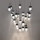 LED Pendant<br /><span style="color:#4AB0CE;">Entrega: 4-10 dias en USA</span><br /><span style="color:#4AB0CE;font-size:60%;">PREGUNTE POR ENTREGA EN PANAMA</span><br />Collection: Double Bubble<br />Finish: Black